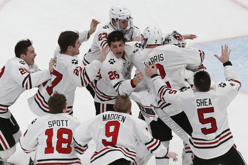 Haverhill's Harris saviors dramatic Beanpot-winning goal for Northeastern